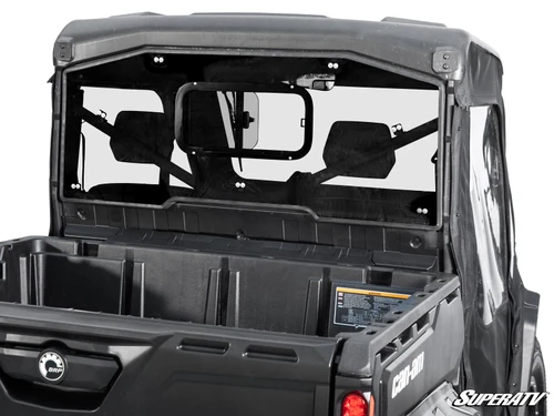 Can-Am Defender HD5 Sliding Rear Windshield -