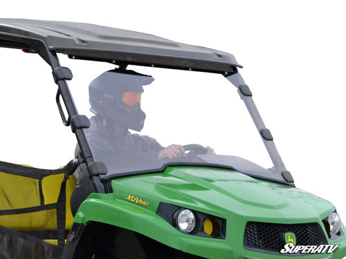 John Deere Gator XUV Scratch-Resistant Full Windshield -