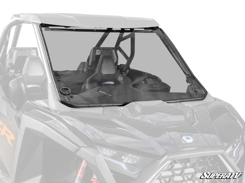 Polaris RZR Pro S Scratch-Resistant Full Windshield - Scratch Resistant Polycarbonate - Light Tint