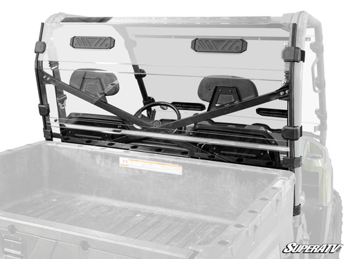 Polaris Ranger 900 Diesel Vented Full Rear Windshield -