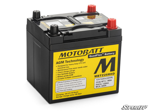 Polaris General Motobatt Battery Replacement -