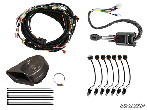 Can-Am Maverick X3 Plug & Play Turn Signal Kit - Steering Column & Attached Horn