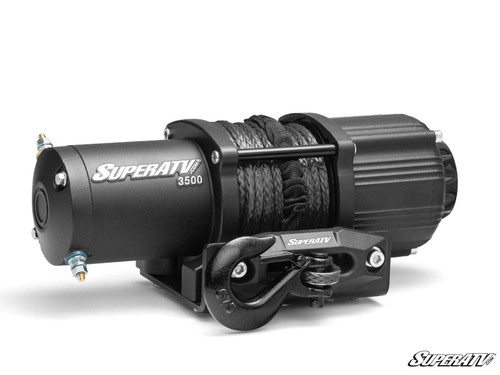 3500 Lb. UTV/ATV Winch (With Wireless Remote & Synthetic Rope) -