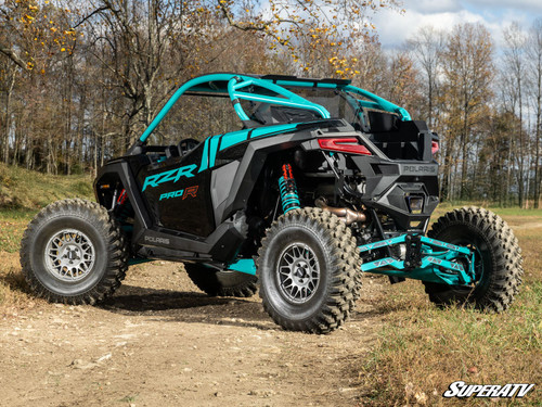 Polaris RZR Pro R Rear Windshield - 2 Seat without Rockford Fosgate Audio - 2022-2024 - Standard Polycarbonate - Light Tint -
