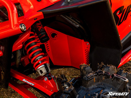 Polaris RZR XP 1000 Inner Fender Guards - Red