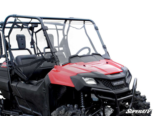 Honda Pioneer 700 Scratch Resistant Full Windshield -