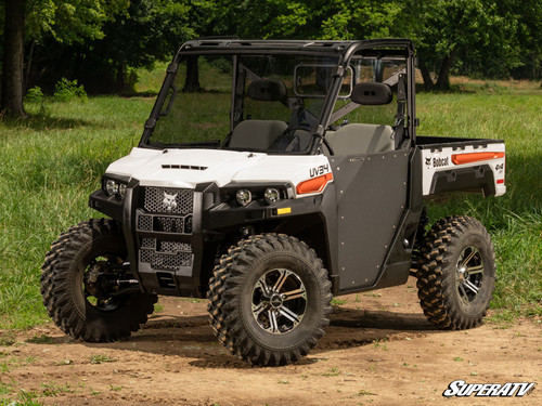 Bobcat UV34 Full Windshield - Scratch Resistant Polycarbonate - Dark Tint