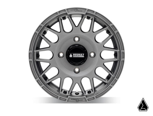 Assault Industries Hellfire Wheels with InnerLockÃ¢â€¢Â¬ÃƒÂ´Ã¢â€Å“ÃƒÂ±Ã¢â€Å“Ã¢â€â€š Technology - Matte Titanium - 4/136 - 7 inch -
