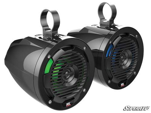 MTX MUD65PL 6.5" UTV Speakers with LED Lights -