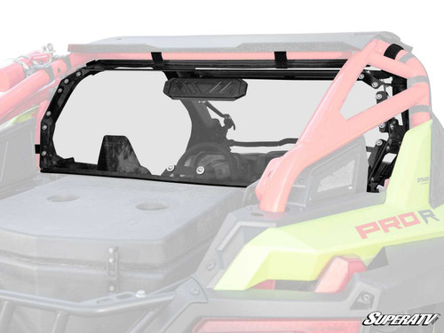 Polaris RZR Pro R Rear Vented Windshield - 2 Seat