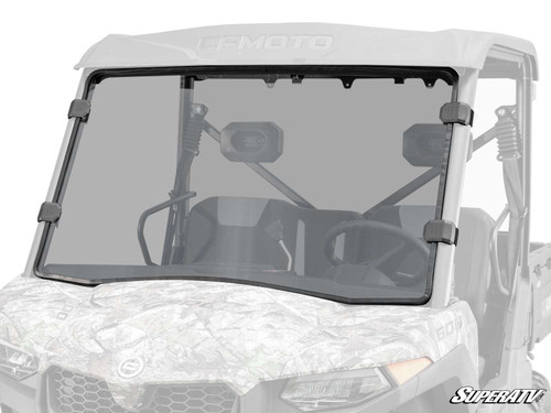 CFMOTO UForce 600 Full Windshield - Scratch Resistant Polycarbonate - Dark Tint
