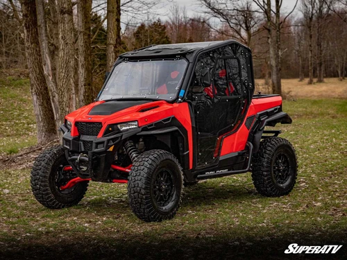 Polaris General XP 1000 Scratch Resistant Flip Windshield -