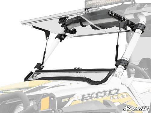 Polaris RZR Scratch Resistant Flip Windshield -