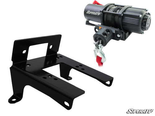Can-Am Commander 800 / 1000 Winch Mounting Plate - 2010-2020 - 3500 lb.