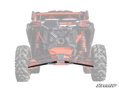 Can-Am Maverick X3 Tubed Radius Arms - Lower (2 rods) - 72 inch Wide - Black -