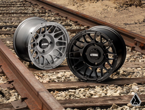 Assault Industries Hellfire Wheels with InnerLockΓäó Technology - Satin Black - 5/4.5 - 10 inch -