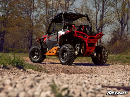 Polaris RZR Trail S 900 Heavy-Duty Tube Rock Sliders - Orange