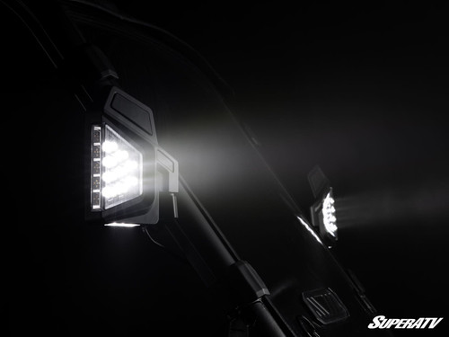 Polaris Dual Section LED Side-View Mirrors - Pro-Fit
