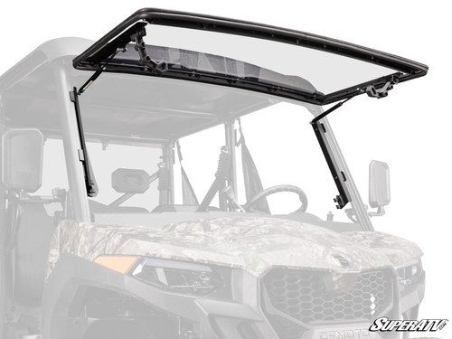 CFMOTO UForce 600 Scratch Resistant Flip Windshield - 2023+