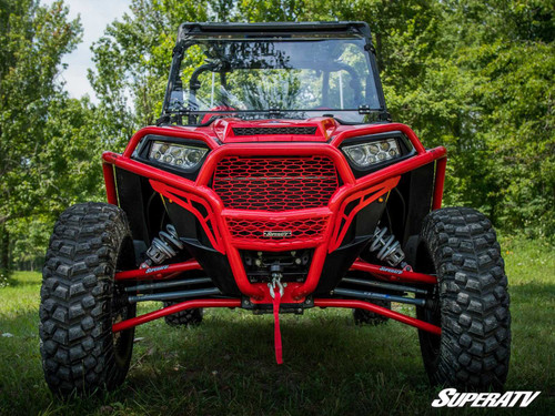 Polaris RZR XP High-Clearance A-Arms - Non-Adjustable - Upper - Standard Duty - Red