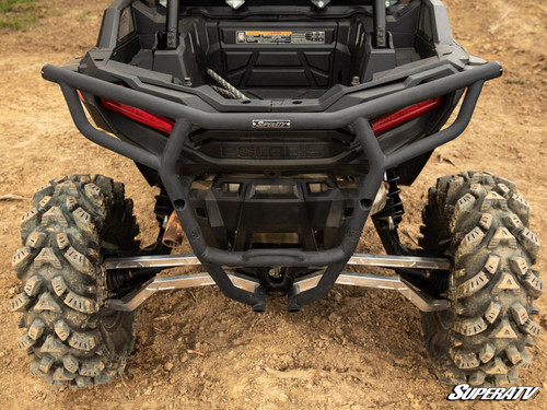 Polaris RZR XP Turbo Rear Bumper - 2019-2021 - Wrinkle Black
