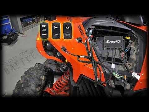 Can-Am Maverick Deluxe Plug & Play Turn Signal Kit - No LED Strip Lights