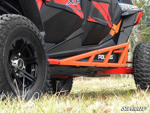 Polaris RZR 4 900 Nerf Bars - Orange