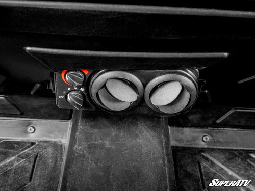 Polaris Ranger XP 1000 Cab Heater - XP 1000 Crew - 2017-2018 - Rear (2nd Row) -