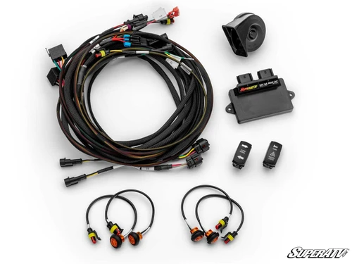 Polaris Ranger XP 1000 Deluxe Self-Canceling Turn Signal Kit - Trail Boss Edition - 2018-2022 - 12" LED Strip Lights -