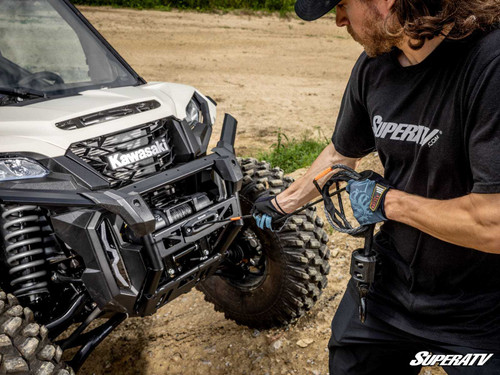 Kawasaki Ridge Winch Mount - 6000 lb.