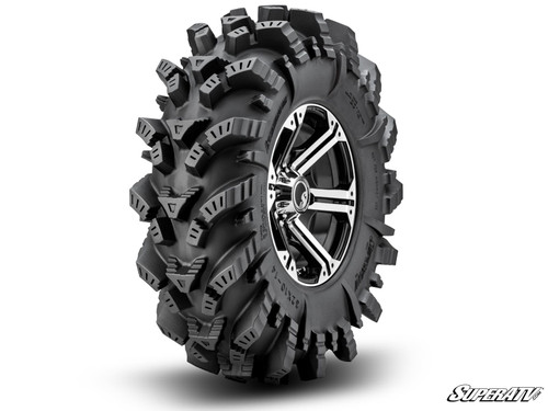 Intimidator Tires 30x10x14 on 14" Bandit H-Series Machined Finish Wheels 4/156 Pattern -