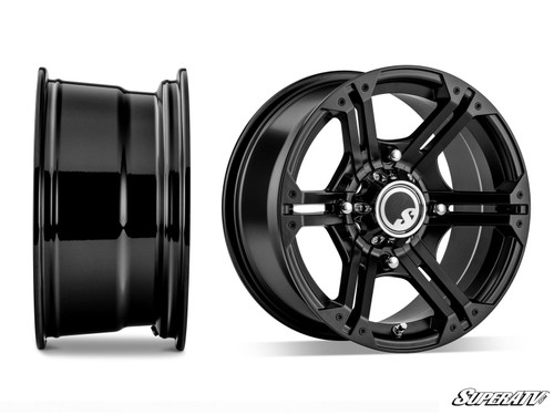 Mounted Tires - Terminator - 34x10-15 - 4/156 - Bandit H Series - Black - 15 inch - 7 inch -