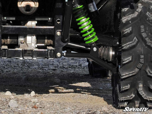 Kawasaki Teryx High Clearance 1.5" Rear Offset A-Arms - Black