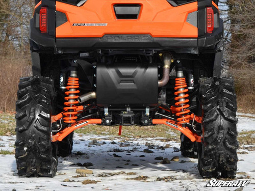 Polaris RZR S 900 High Clearance 1.5" Rear Offset A-Arms - Orange
