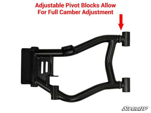 Polaris RZR 4 800 High Clearance 1.5" Rear Offset A-Arms -
