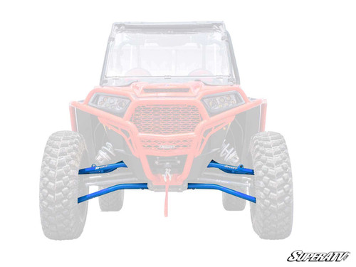 Polaris RZR XP 1000 High Clearance A-Arms - Non-Adjustable - Lower - Heavy-Duty 4340 Chromoly Steel - Voodoo Blue