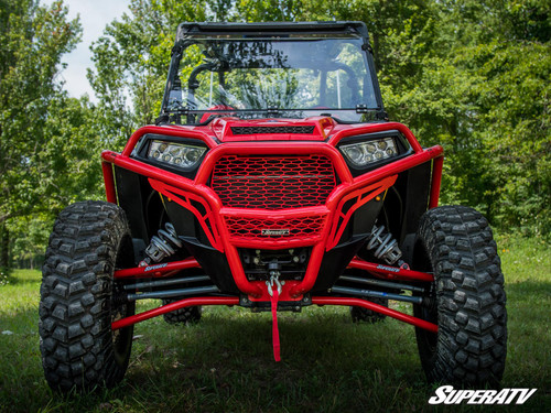 Polaris RZR XP 1000 High Clearance A-Arms - Non-Adjustable - Upper - Heavy-Duty 4340 Chromoly Steel - Red