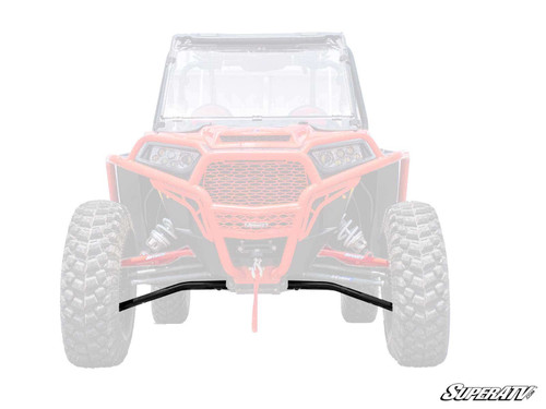 Polaris RZR XP Turbo High-Clearance A-Arms - Non-Adjustable - Lower - Heavy-Duty 4340 Chromoly Steel - Black