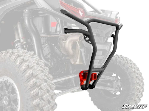 Polaris RZR XP Rear Bumper - Red