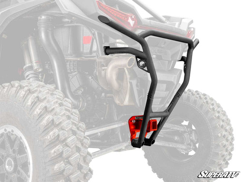 Polaris RZR XP S Rear Bumper - Red