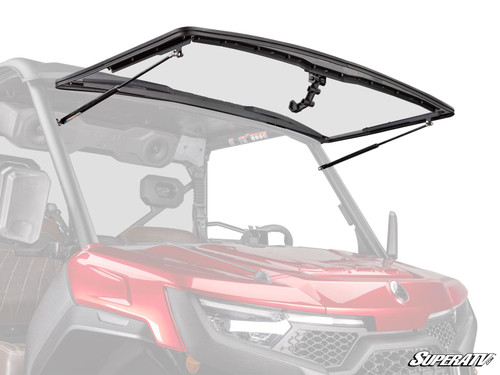 CFMOTO UForce U10 Pro Scratch-Resistant Flip Windshield -
