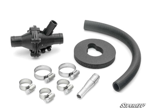 Polaris Ranger XP 1000 Cab Heater - XP 1000 Crew - 2019+ - Front - Grille Cover - Quick-Start Flow Valve