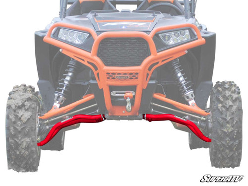Polaris RZR XP 1000 High Clearance A-Arms - Adjustable - Lower - Keller Ball Joints - Red