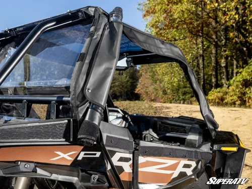 Polaris RZR XP 1000 Primal Soft Cab Enclosure Upper Doors - Clear Rear Windshield