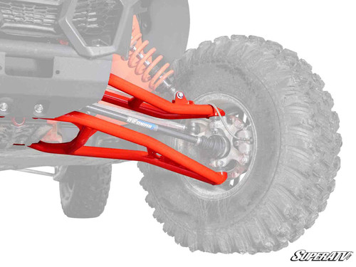 Can-Am Maverick X3 Atlas Pro A-Arms - 72 inch Wide - Without Ball Joints - Can-Am Red -