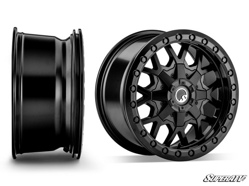 Mounted Tires - AT Incursion - 35x10-15 - 4/137 & 4/156 - MADLock Beadlock - Black - 15 inch - 7 inch -