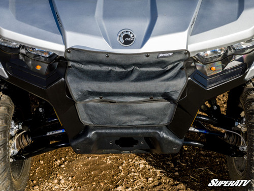 Can-Am Defender HD9 Cab Heater - Rear (2nd Row) - Heater + Grille Cover - Quick-Start Flow Valve -