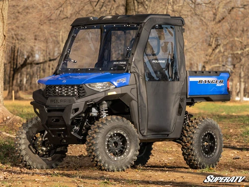Polaris Ranger SP 570 Primal Soft Cab Enclosure Doors - Light Tint Rear Windshield
