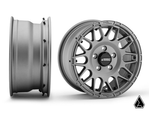 Mounted Tires - XT Warrior - Standard - 30x10-15 - 4/136 - Hellfire - Matte Titanium - 15 inch - 7 inch -