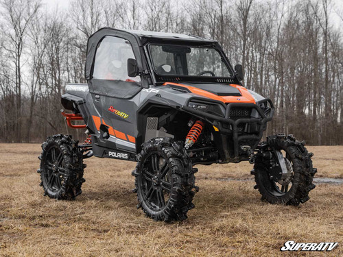Polaris General XP 1000 Primal Soft Cab Enclosure Upper Doors - 2 Seat - Sliding Window Rear Windshield - Light Tint